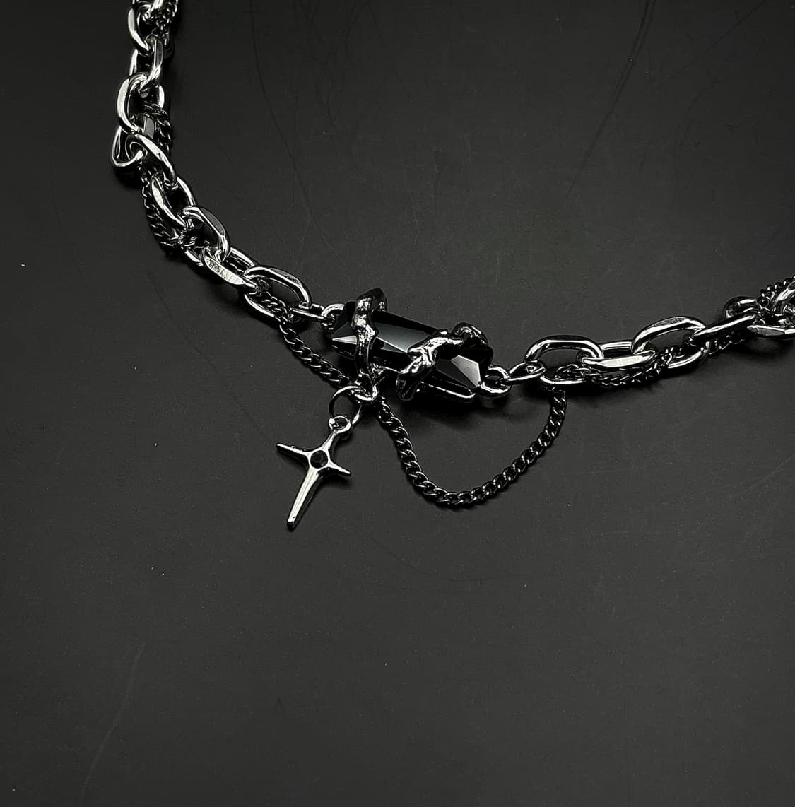 pcr053 Black matter necklace 상품이미지2