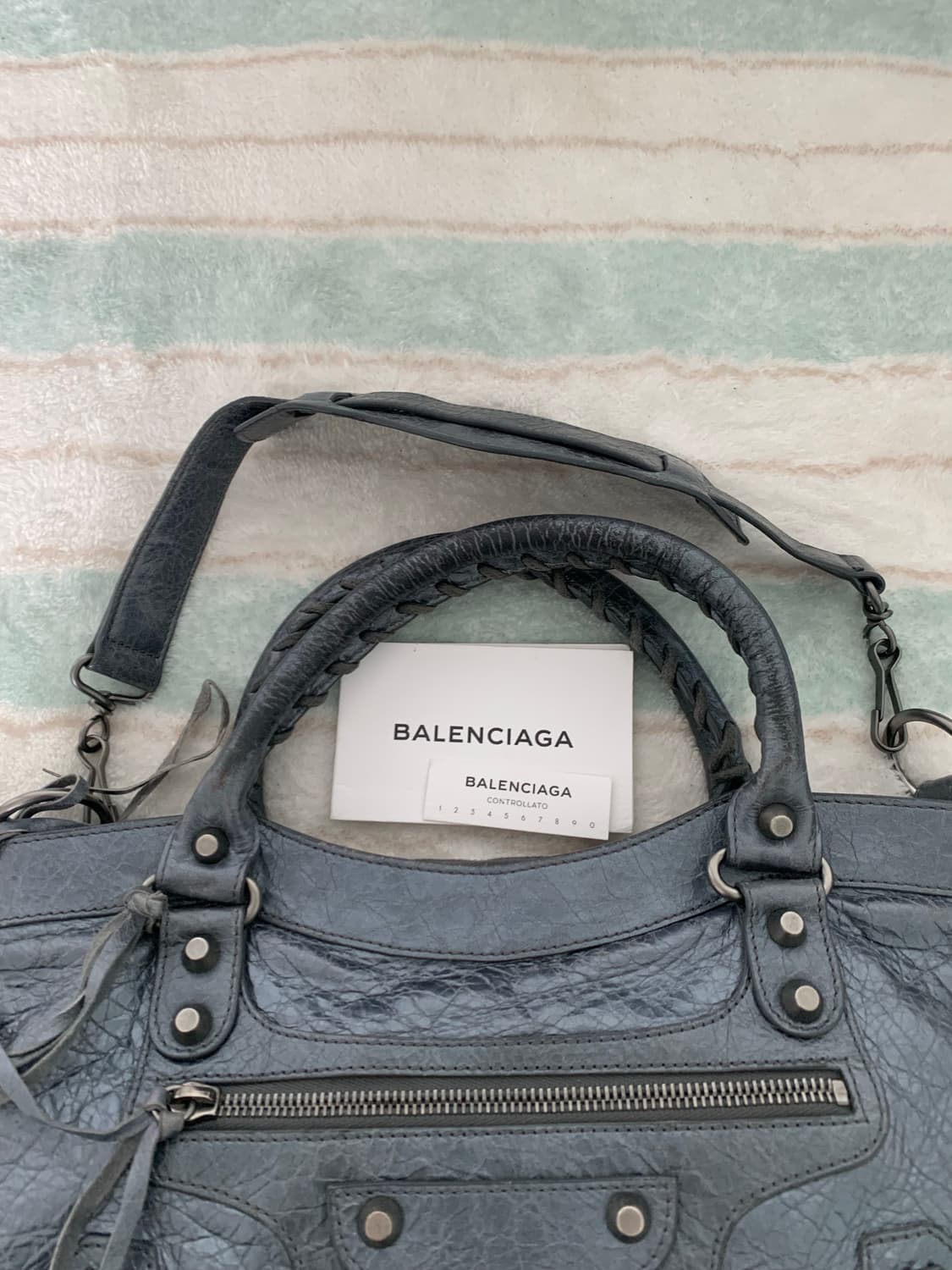 발렌시아가 퍼스트 시티백 모터백 상품이미지7