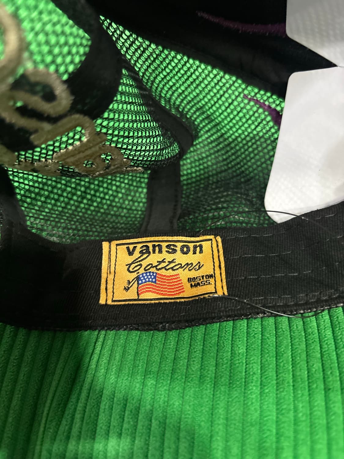 새상품 밴슨 플레임 트러커캡 상품이미지8