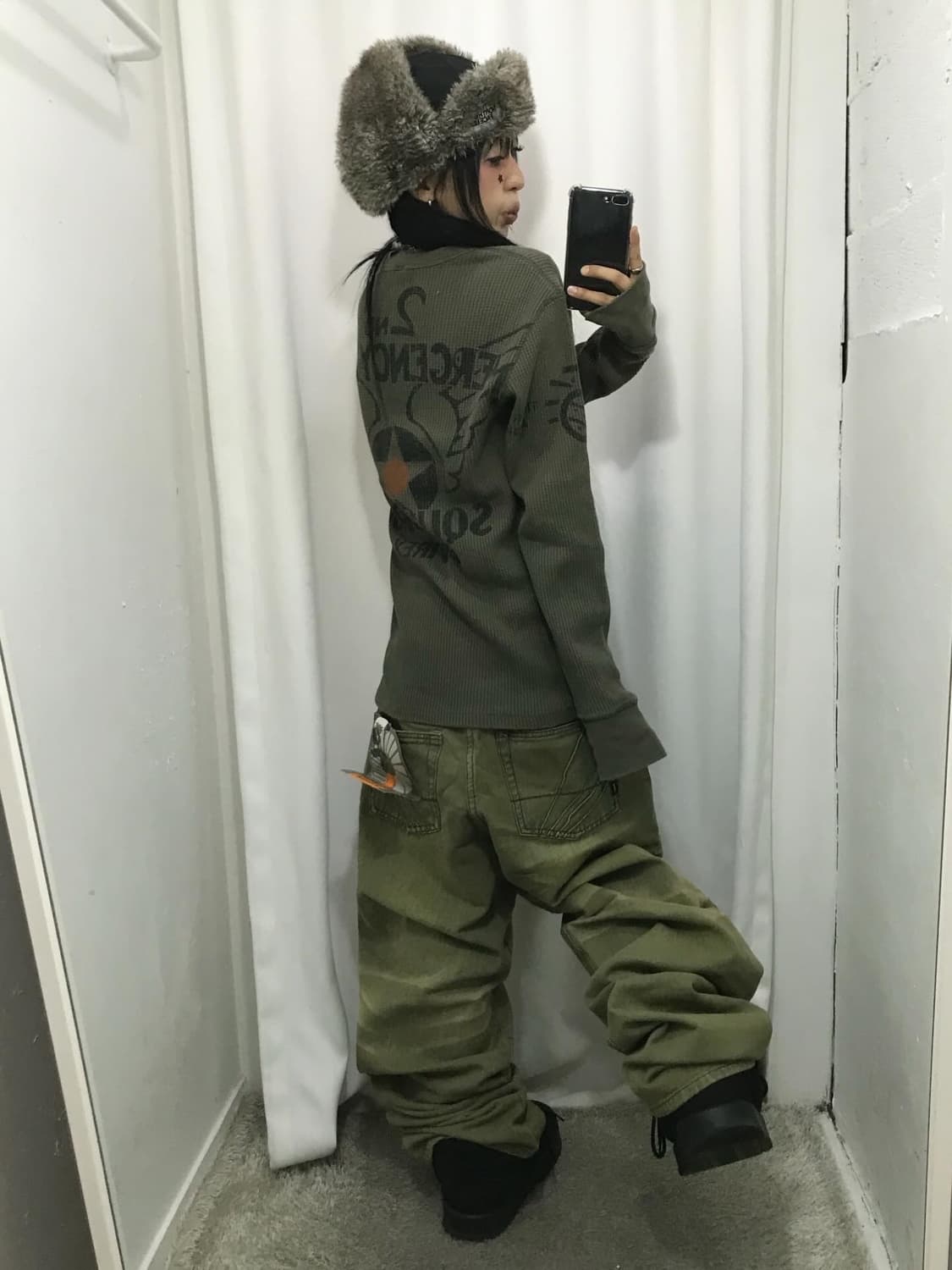 Avirex Waffle Pattern Long Sleeves 상품이미지7