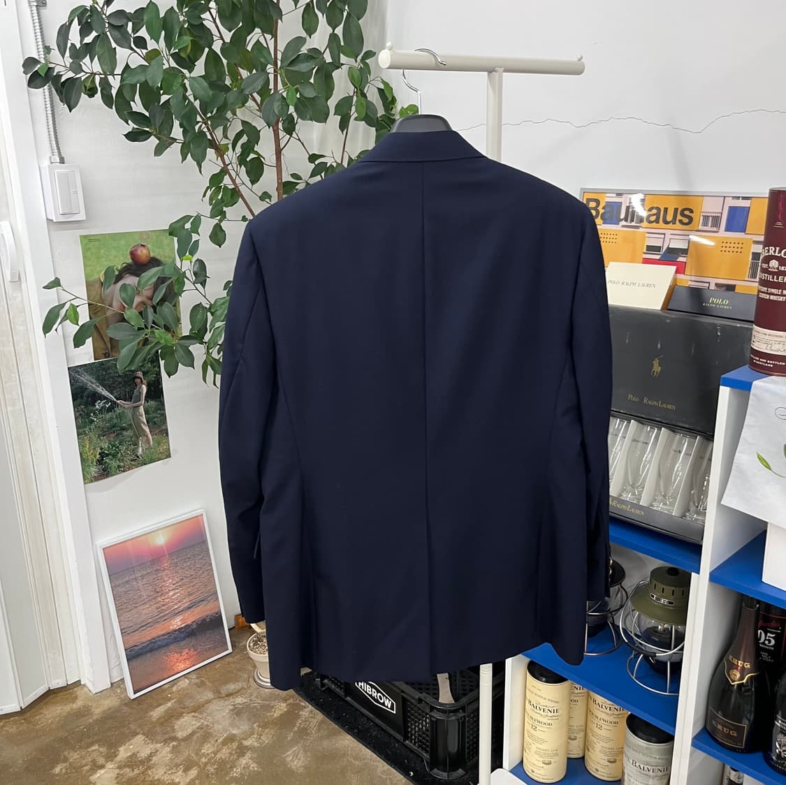 버버리 투버튼 금장 블레이저 40R 상품이미지4
