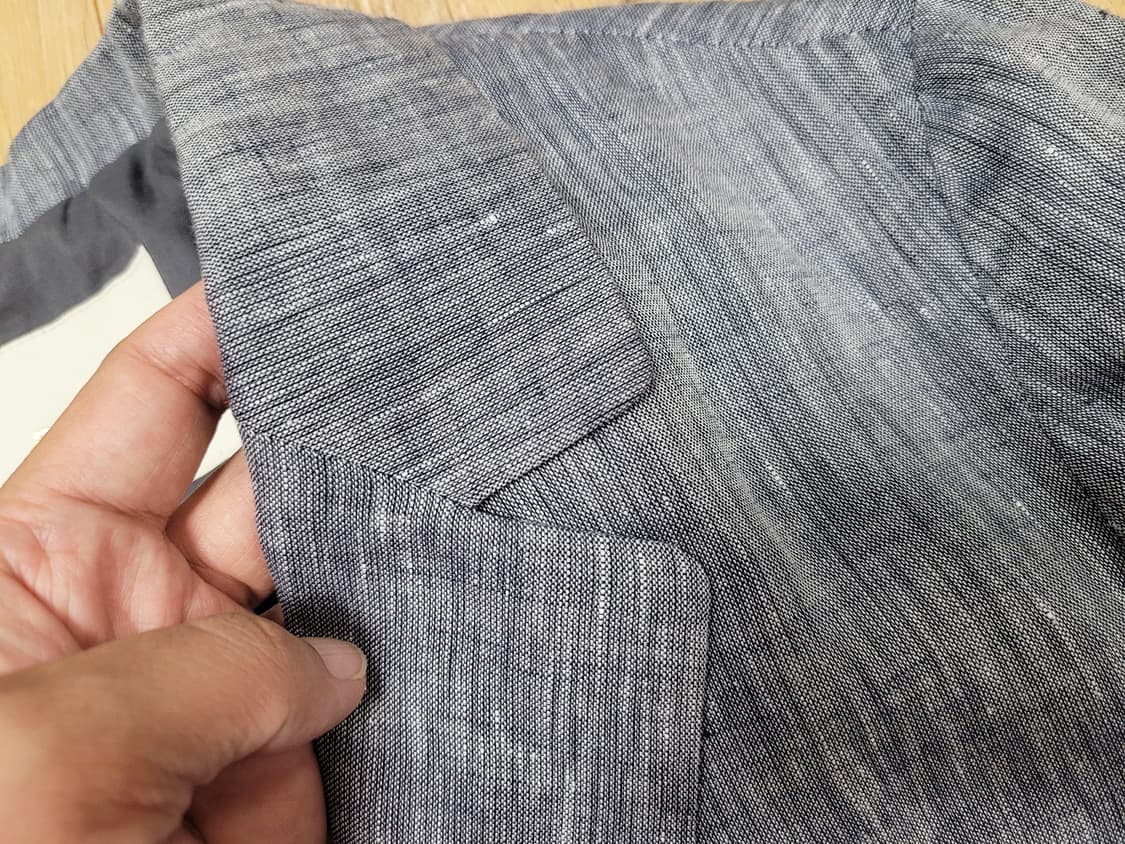 마쥬(maje) 지퍼디테일 린넨자켓 55 상품이미지3