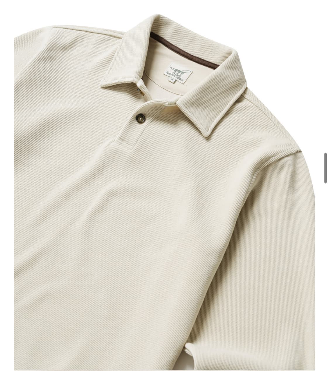 헨리코튼 브러시드 립 카라티 라이트 베이지 105 상품이미지3