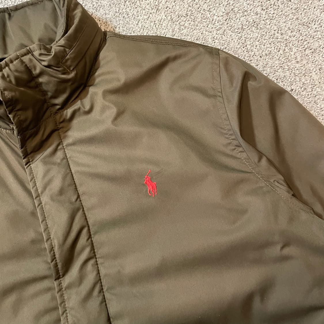 폴로 브라운 기모 페리자켓 상품이미지2