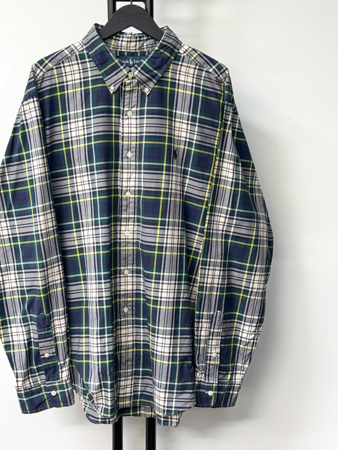 폴로랄프로렌 타탄 체크 오버 셔츠 상품이미지2