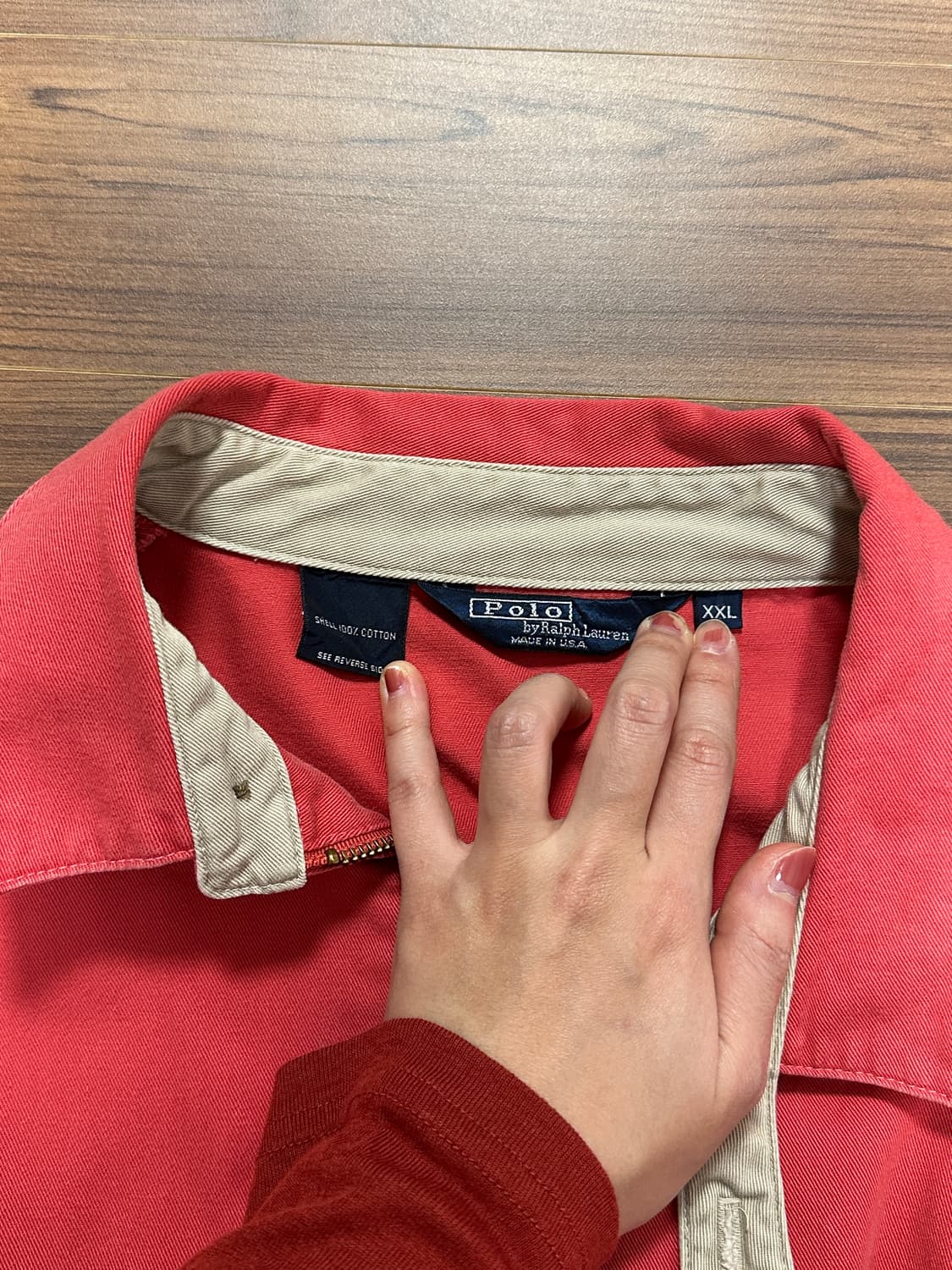 폴로 코튼 치노 자켓/ XXL 상품이미지4