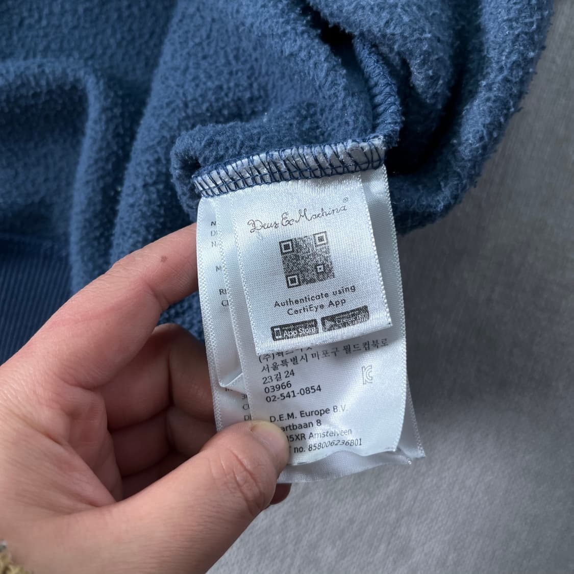 105 데우스 그래픽 맨투맨 상품이미지8