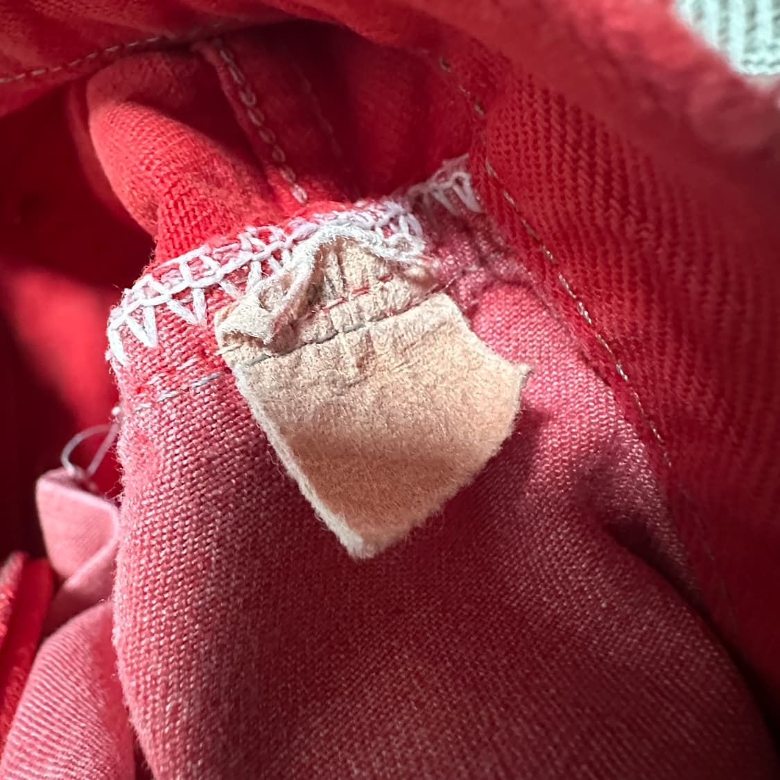 LEVI'S 80's usa made vintage denim red 상품이미지7