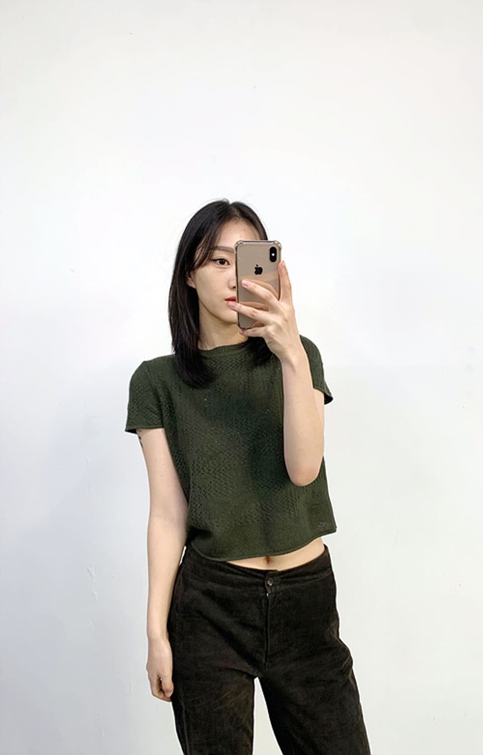 발렌티노 크롭 니트반팔 상품이미지3