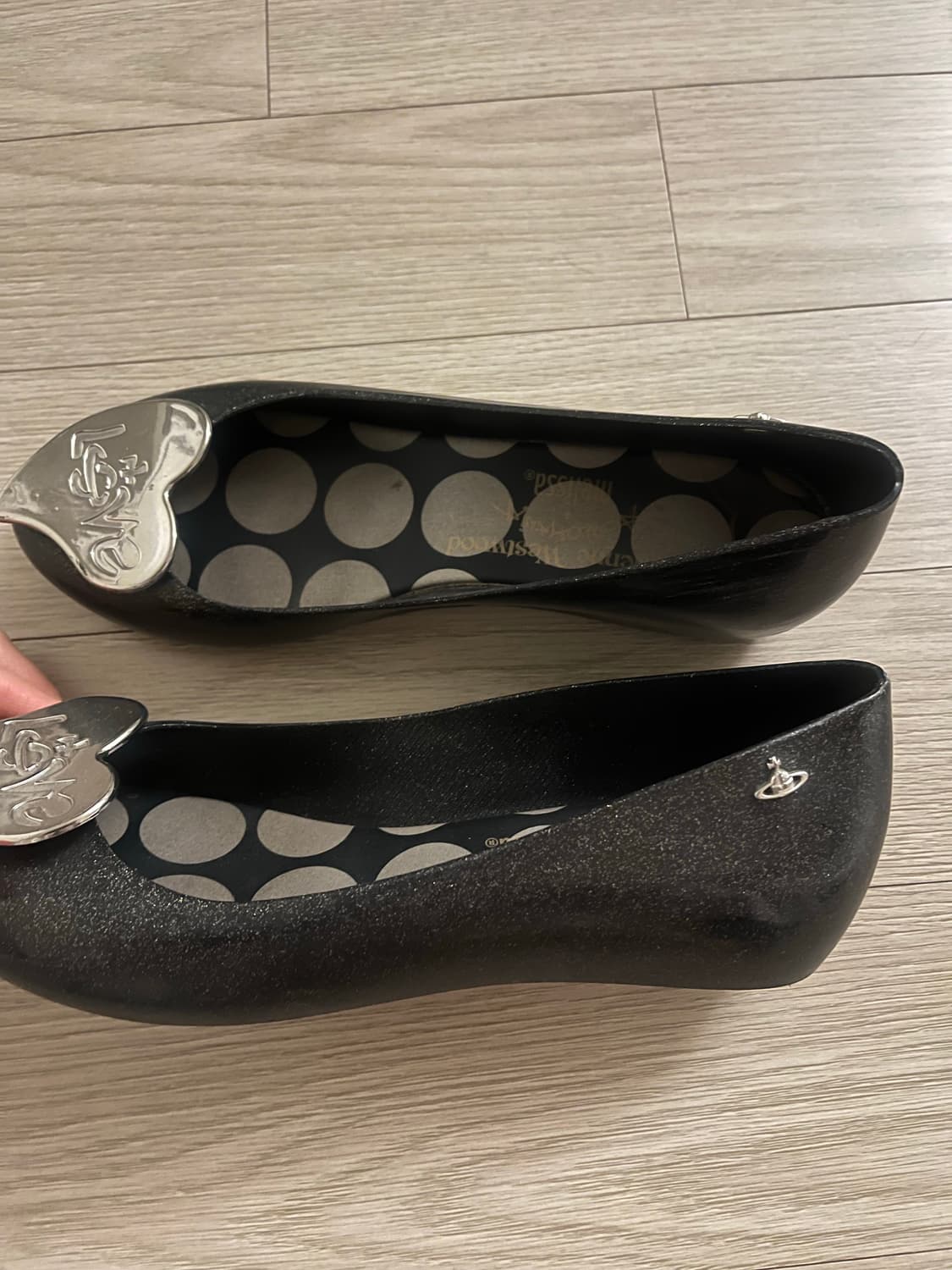 비비안웨스트우드  멜리사 하트 러브 플랫슈즈 상품이미지6