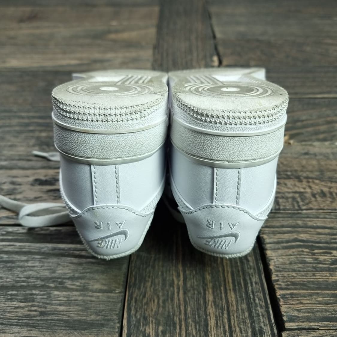 [나이키] 에어포스 1 로우 화이트 올백 M17487 상품이미지5