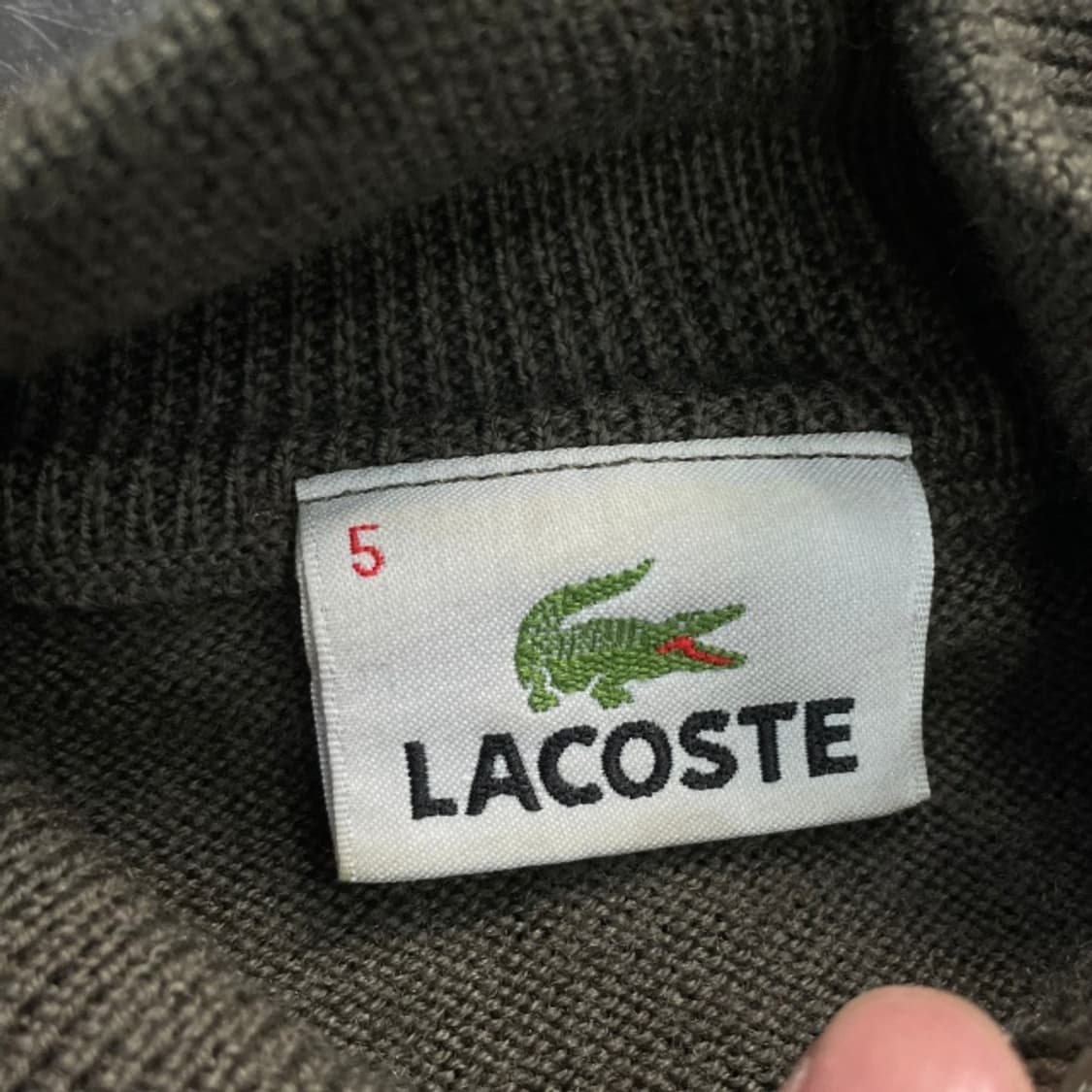 95 라코스테 니트집업  상품이미지3
