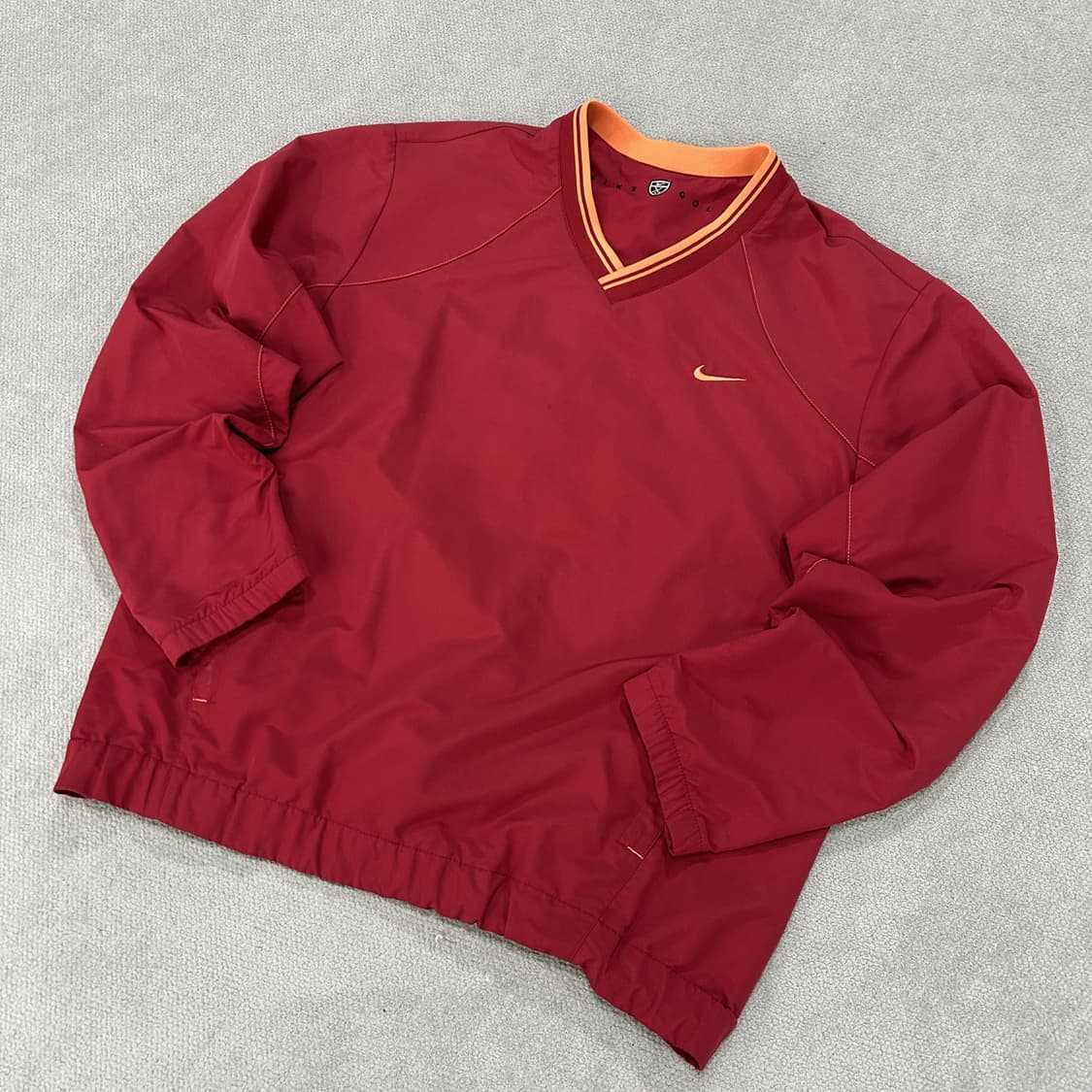 나이키 골프 바람막이 레드 m 상품이미지1