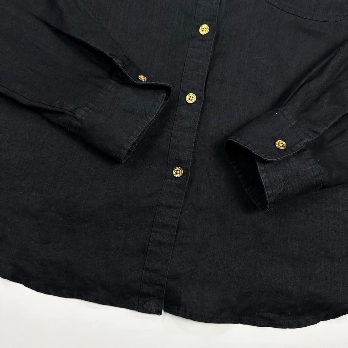 폴로 랄프로렌 RL 블랙 우먼 린넨셔츠 (M 여성추천) 상품이미지3