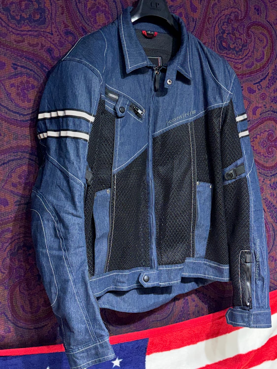 코미네 데님 바이크 보호대자켓 상품이미지3