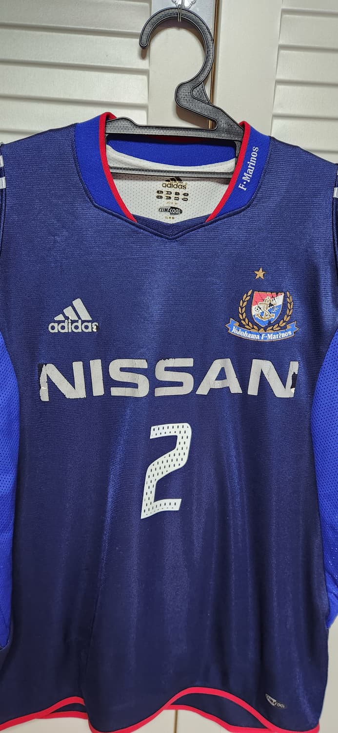 03-04 요코하마 F.마리노스 홈 지급용 No.2 유상철 아디다스 상품이미지2