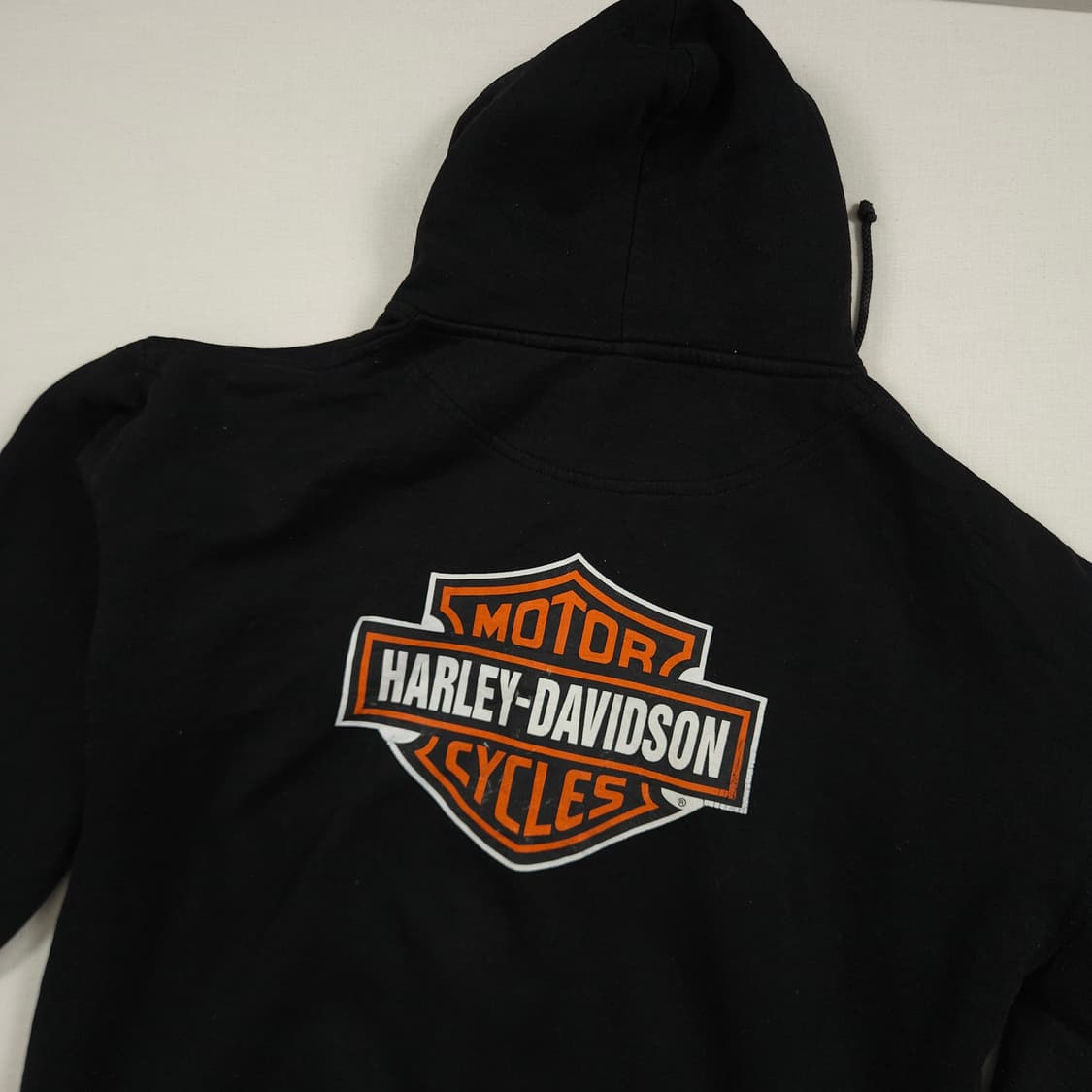 XL(105) 할리 데이비슨 시그니처 후드집업 블랙 상품이미지5