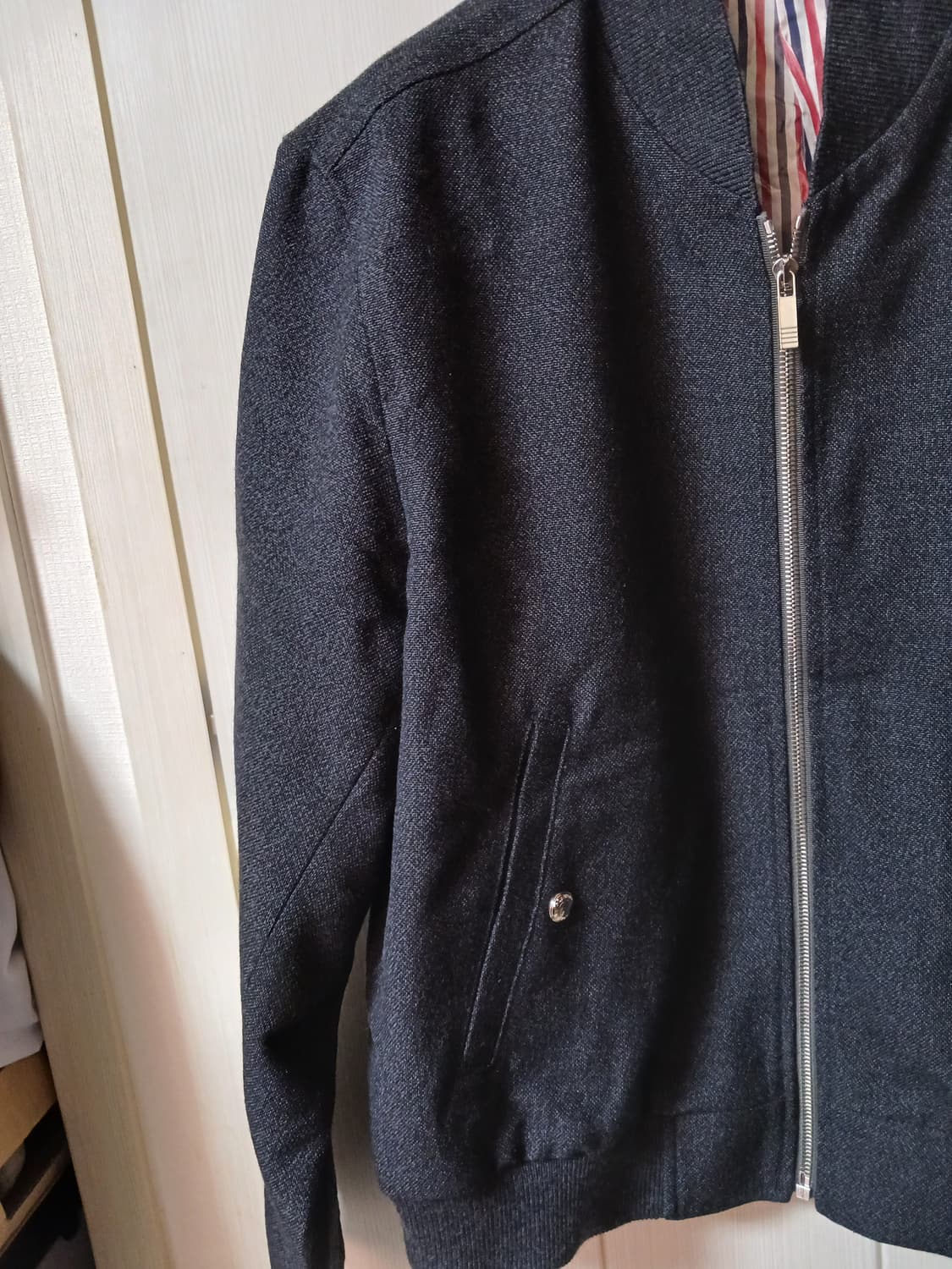 톰브라운 사선완장 울 블루종자켓(3사이즈)   상품이미지2