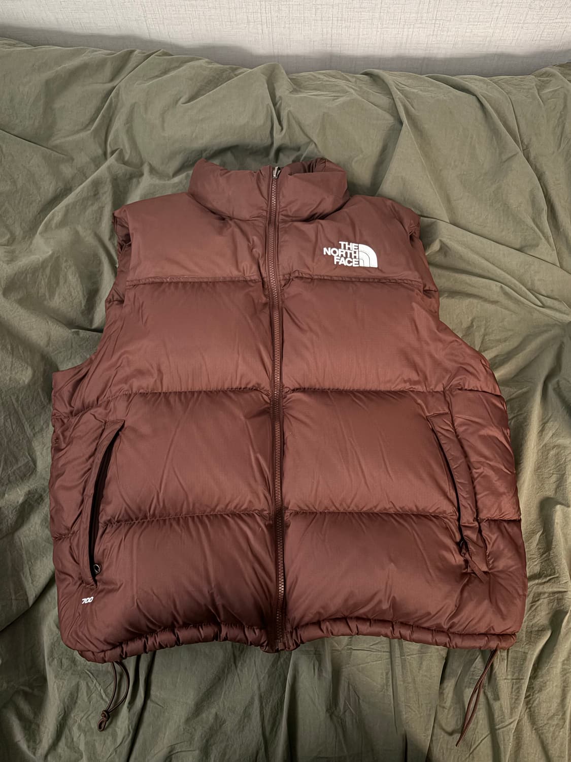 노스페이스 눕시700 다크오크 베스트 XL 상품이미지1