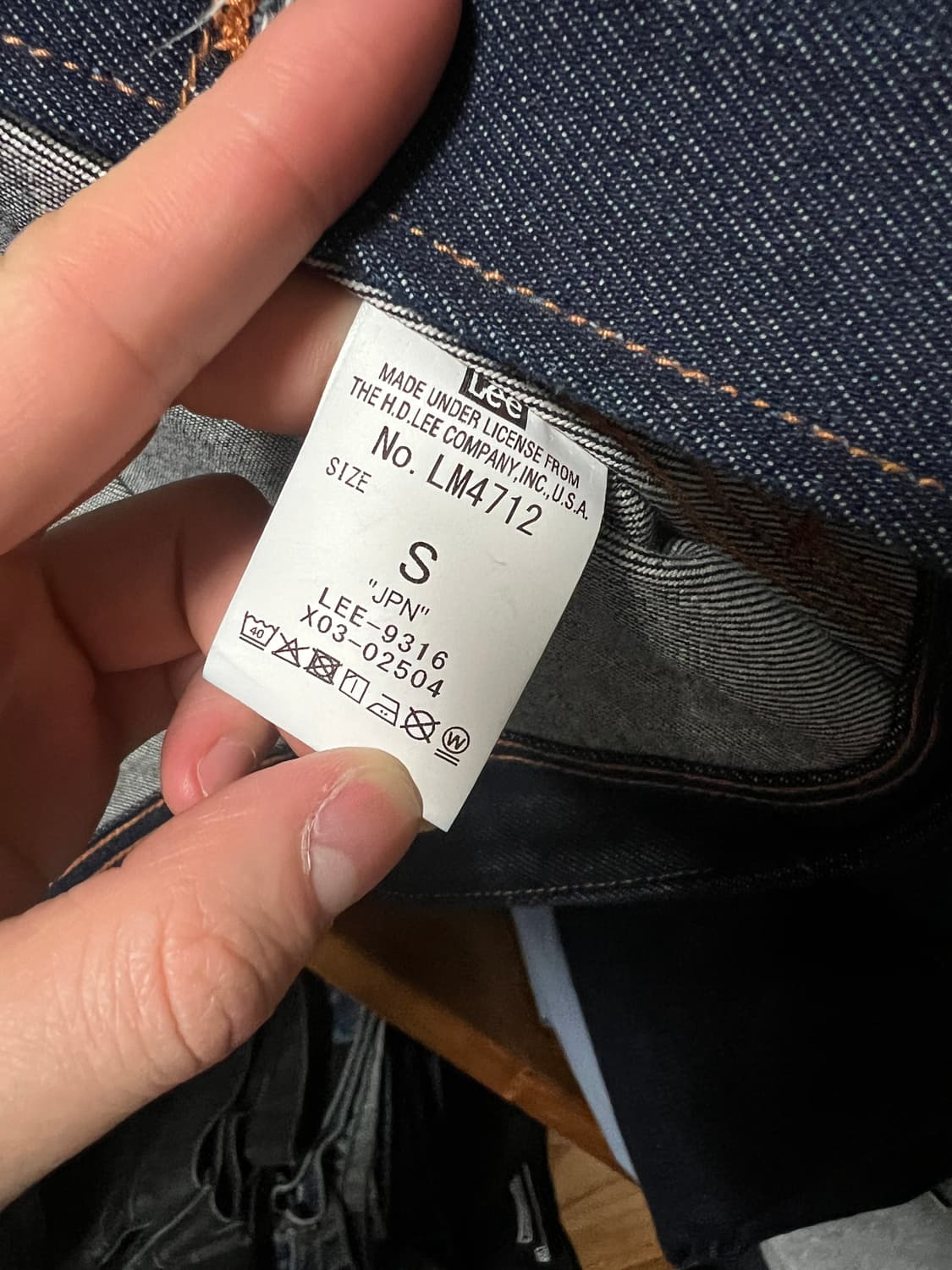 Lee Japan 슈퍼사이즈드 셋업 상품이미지5