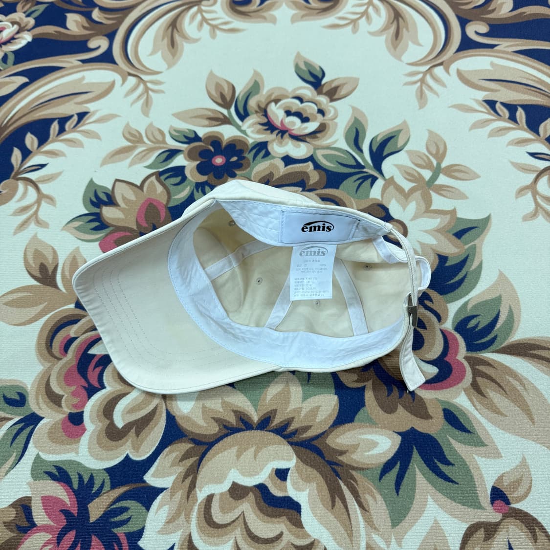 이미스 EMIS 로고 볼캡(아이보리) 상품이미지5