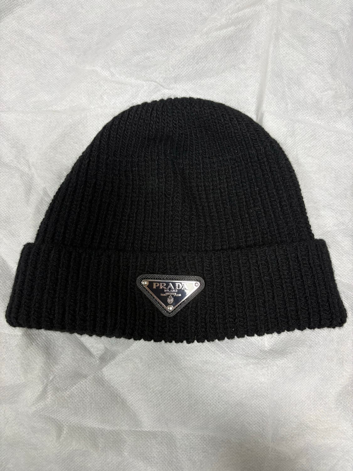 프라다 블랙 니트 비니 M사이즈 / 2HC426 3IM F0002 03 상품이미지2