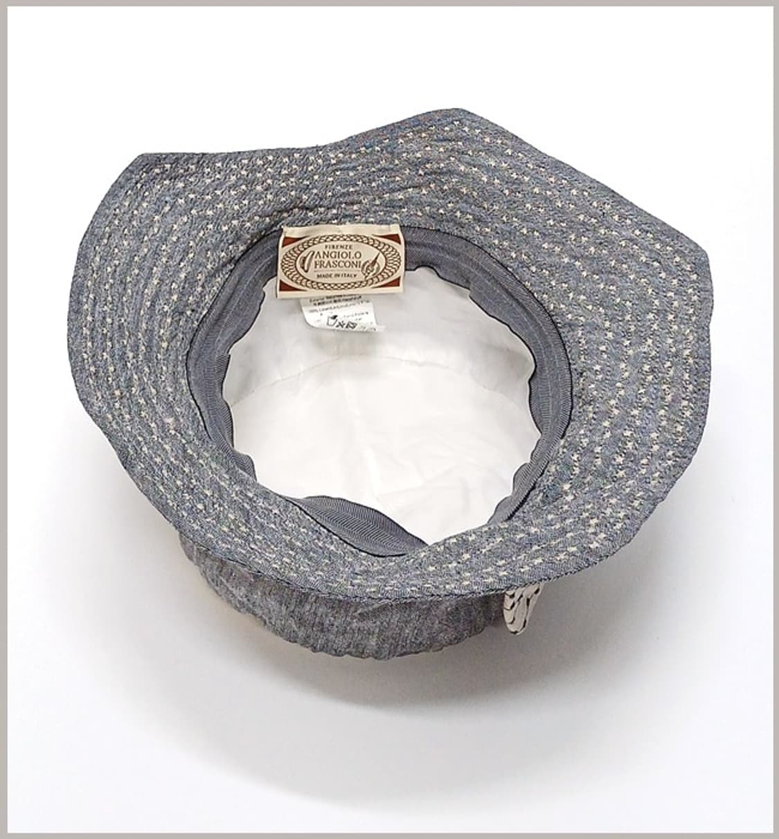 안죨로 프라스코니 이태리 여성 린넨 버킷햇 모자 J-739 상품이미지4