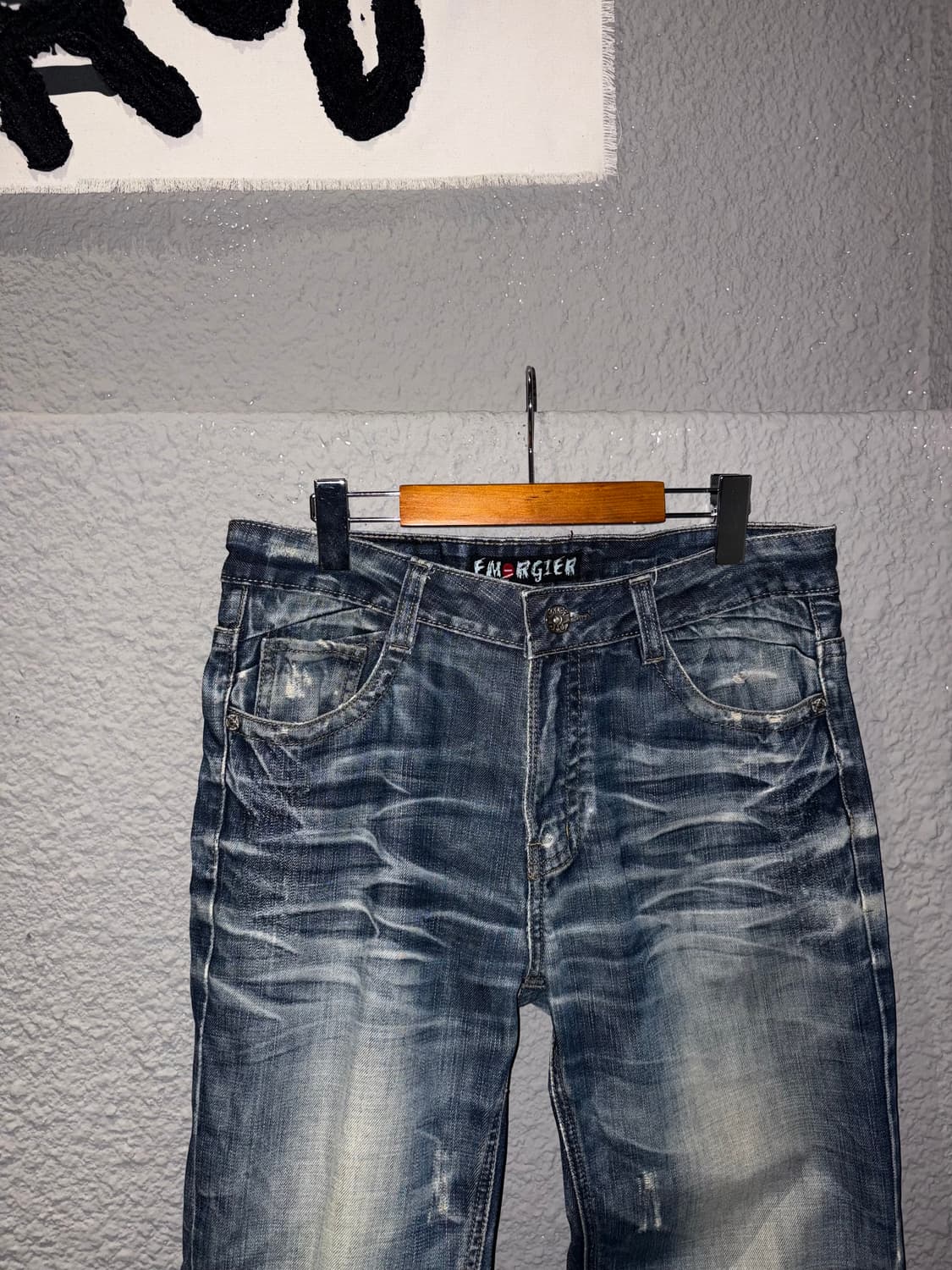 빈티지 워시드 데님팬츠 상품이미지4