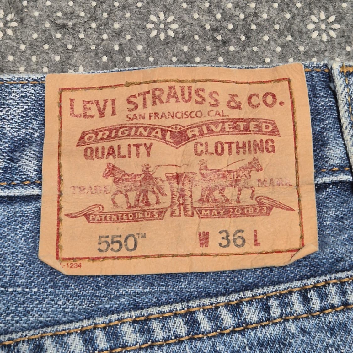 [36]리바이스 550 하프 -522 상품이미지3