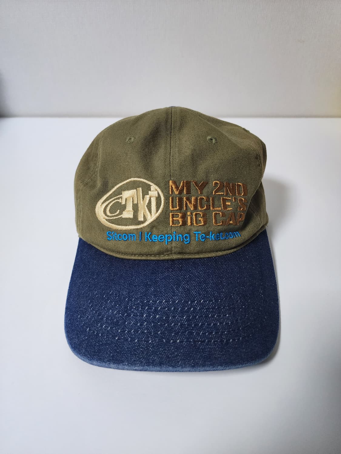 테켓 엉클스 Teket Uncle's Big Cap 올리브 그린 볼캡 상품이미지1