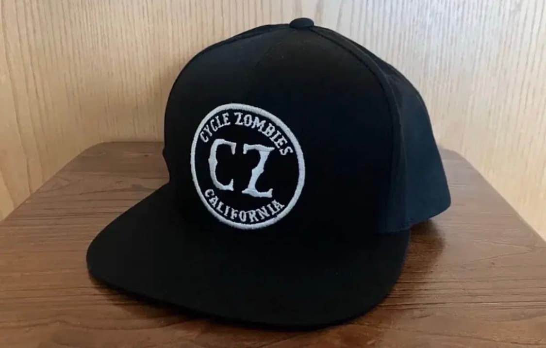 초기 모델 사이클좀비 로고 캡 모자 스냅백 서핑 스케이트 모터사이클 상품이미지2