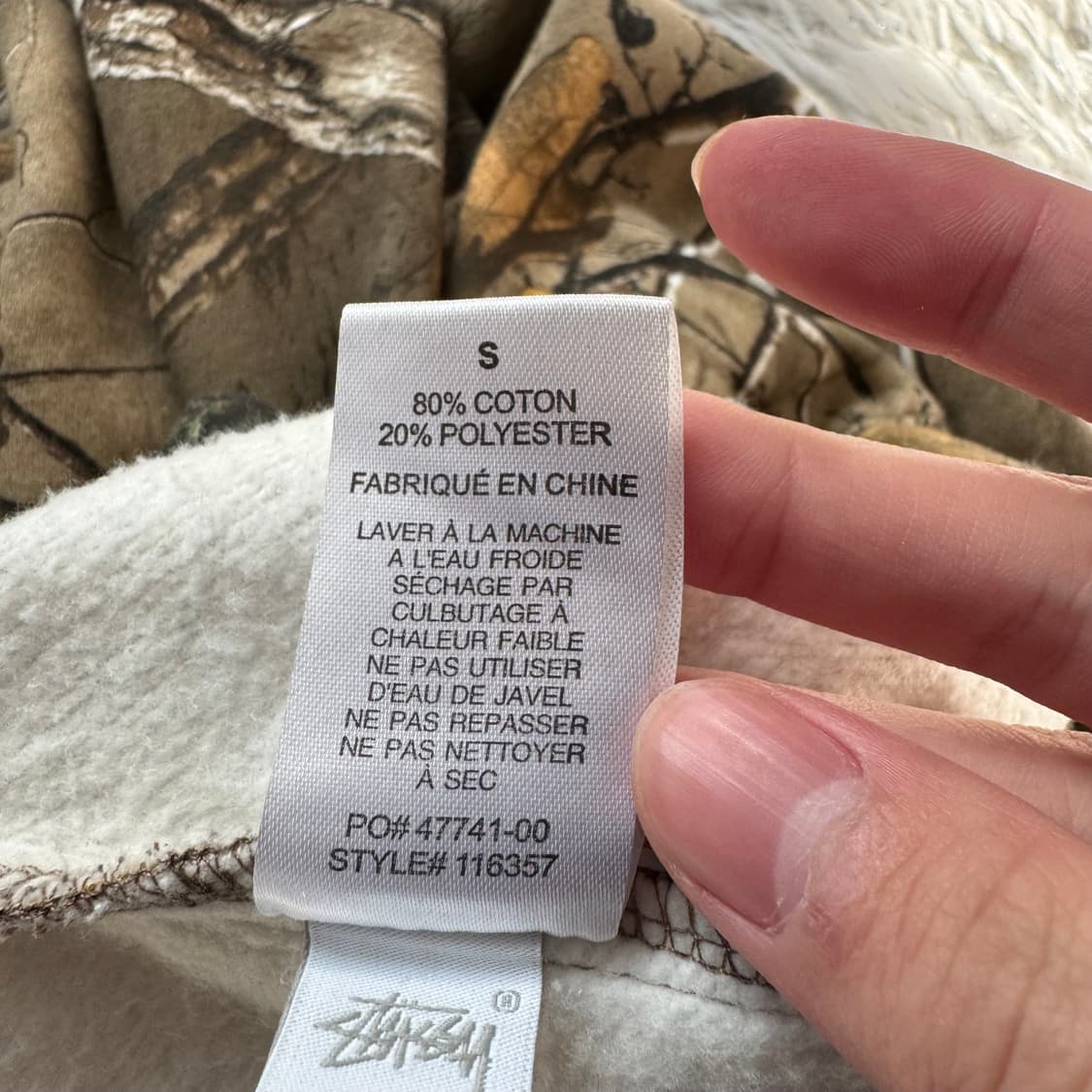 STUSSY 일본빈티지 스투시 리얼트리 스웻팬츠 스투시 츄리닝바지 m 상품이미지8