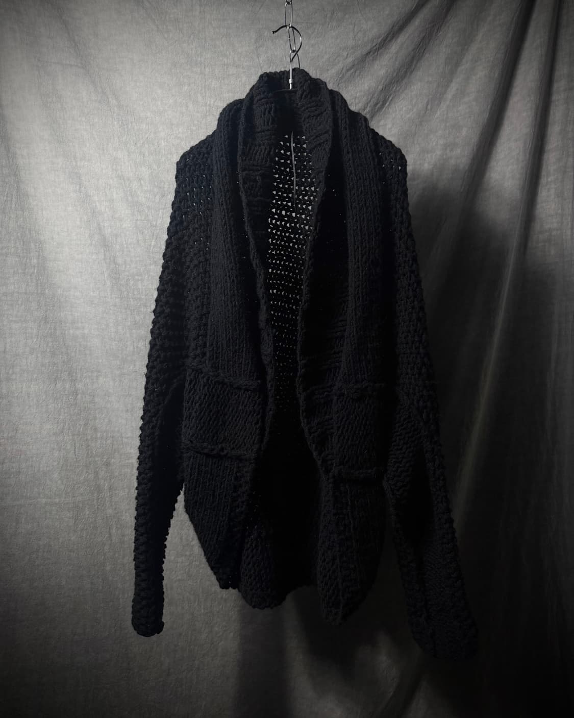 Masnada Hand Knitted Open Cardigan  상품이미지1