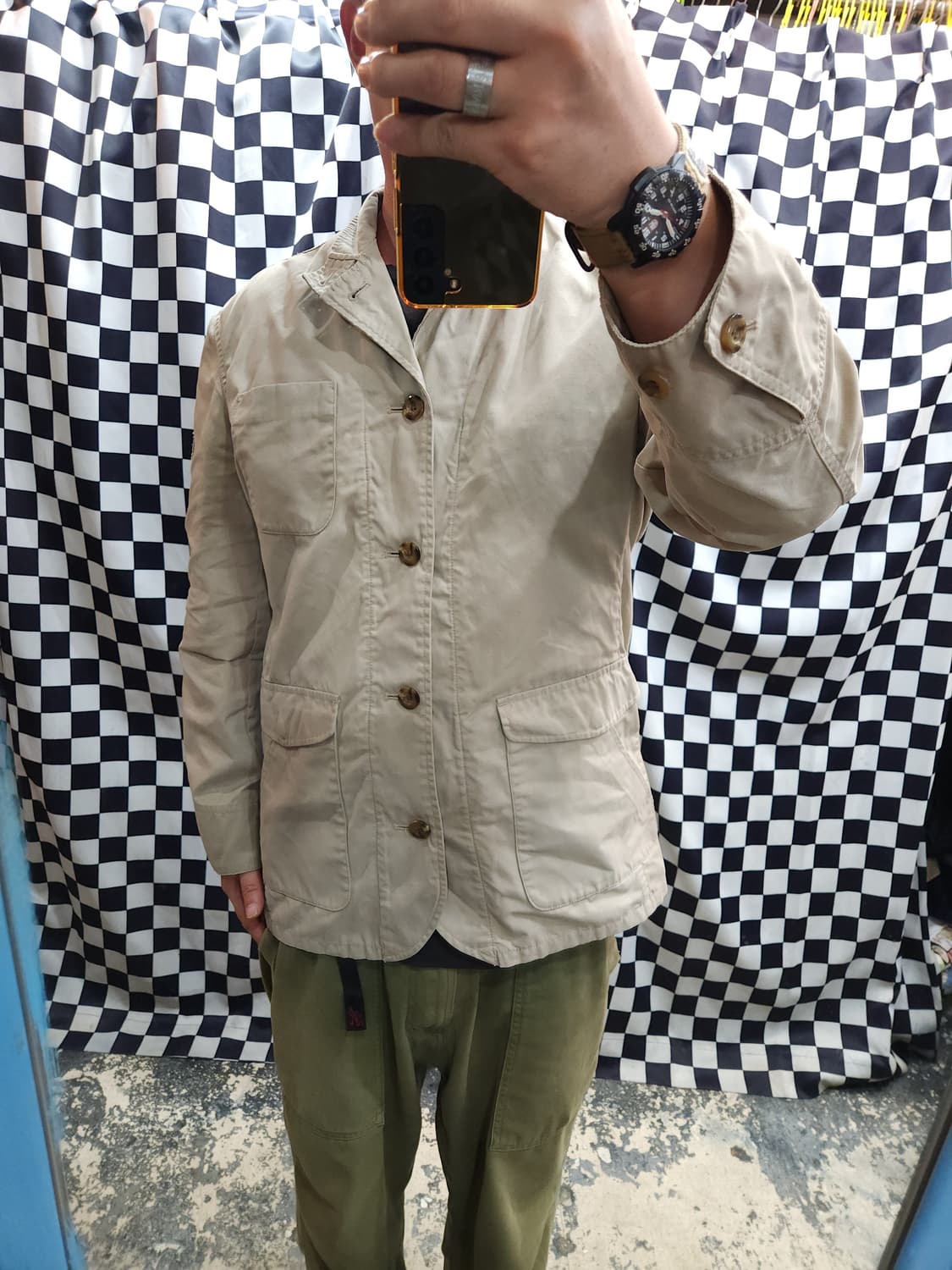 피엘라벤 연베이지 헤링턴 왁싱자켓 fjallraven

 상품이미지10