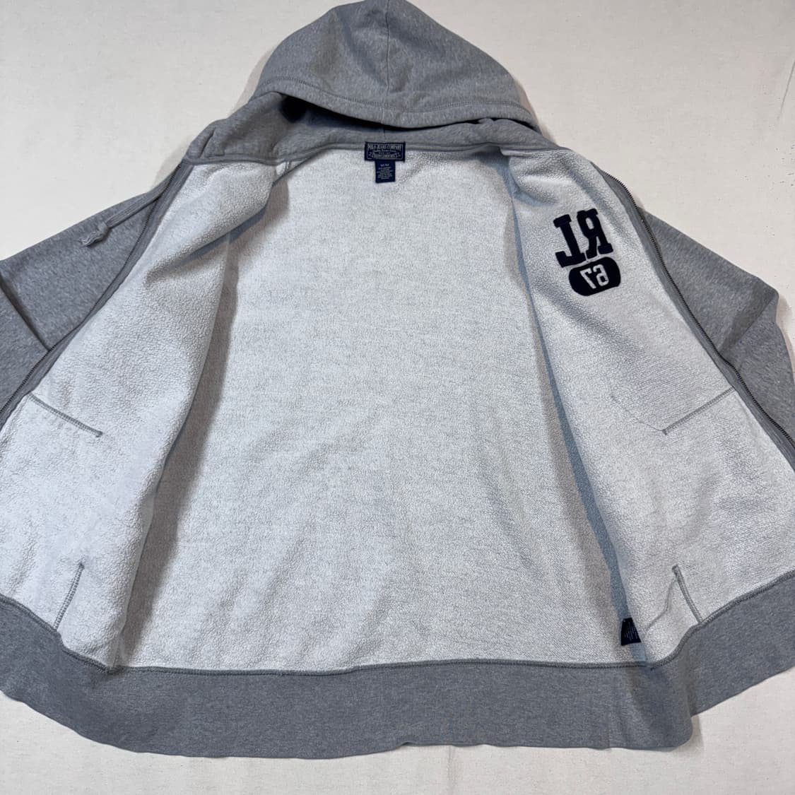 M) 폴로 랄프로렌 진스 RL67 그레이 후드 집업 상품이미지5