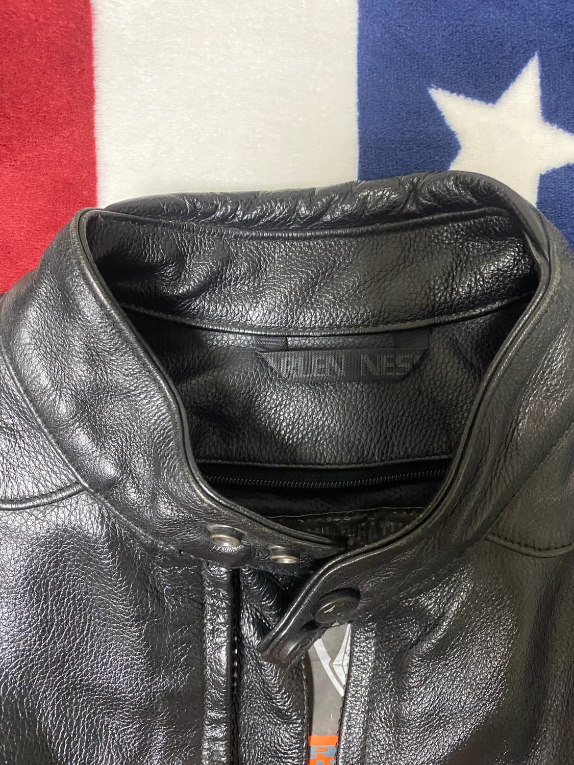 알렌네즈 라이더 가죽자켓 상품이미지9