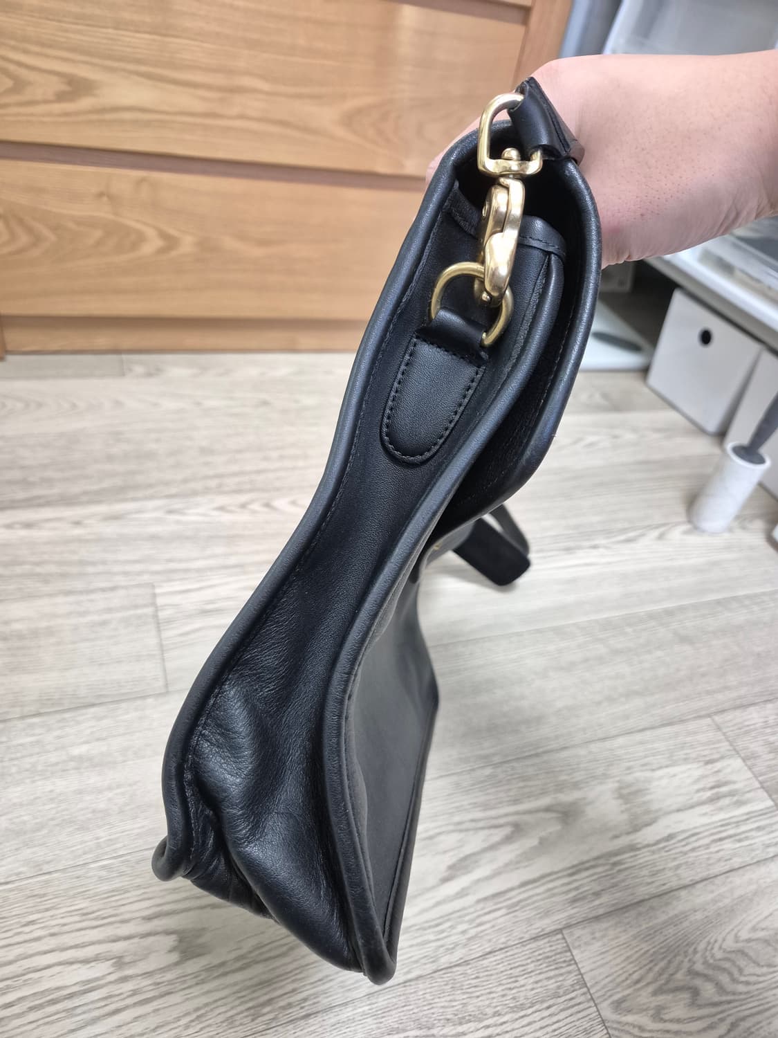 올드코치 가죽 브리프케이스 판매합니다. 상품이미지5