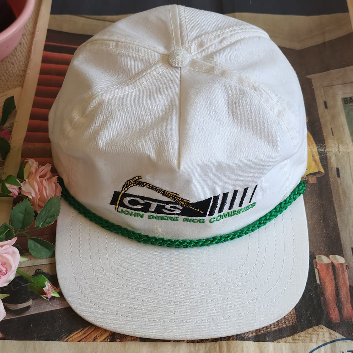 90s 빈티지 메쉬 트러커 캡 빈티지모자 미국빈티지 피싱캡 곡물 모자 상품이미지2