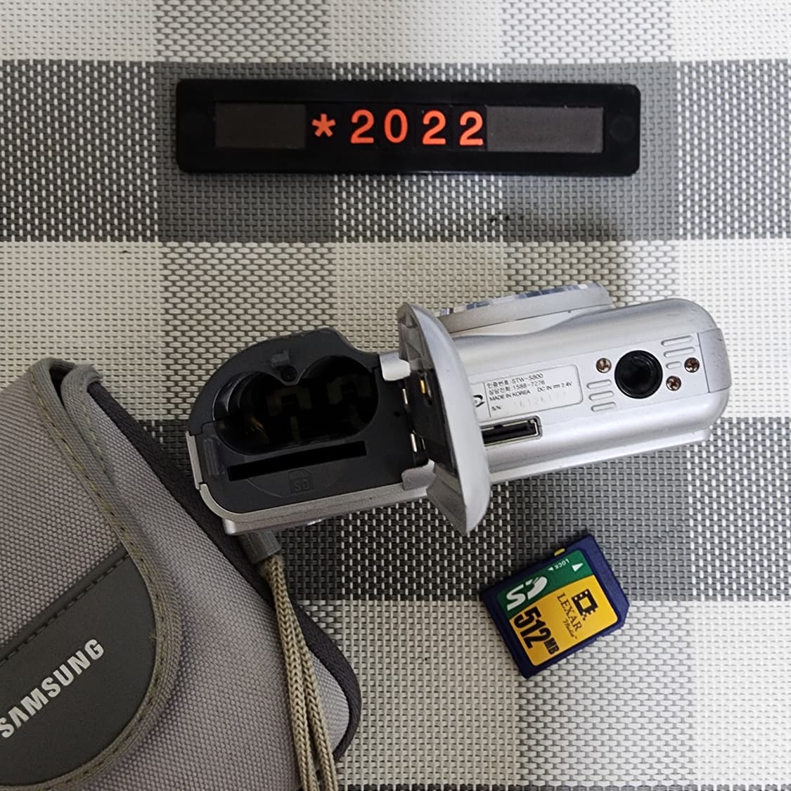 삼성캐녹스 S 800 디지털카메라 AA건전지 파우치포함 상품이미지5