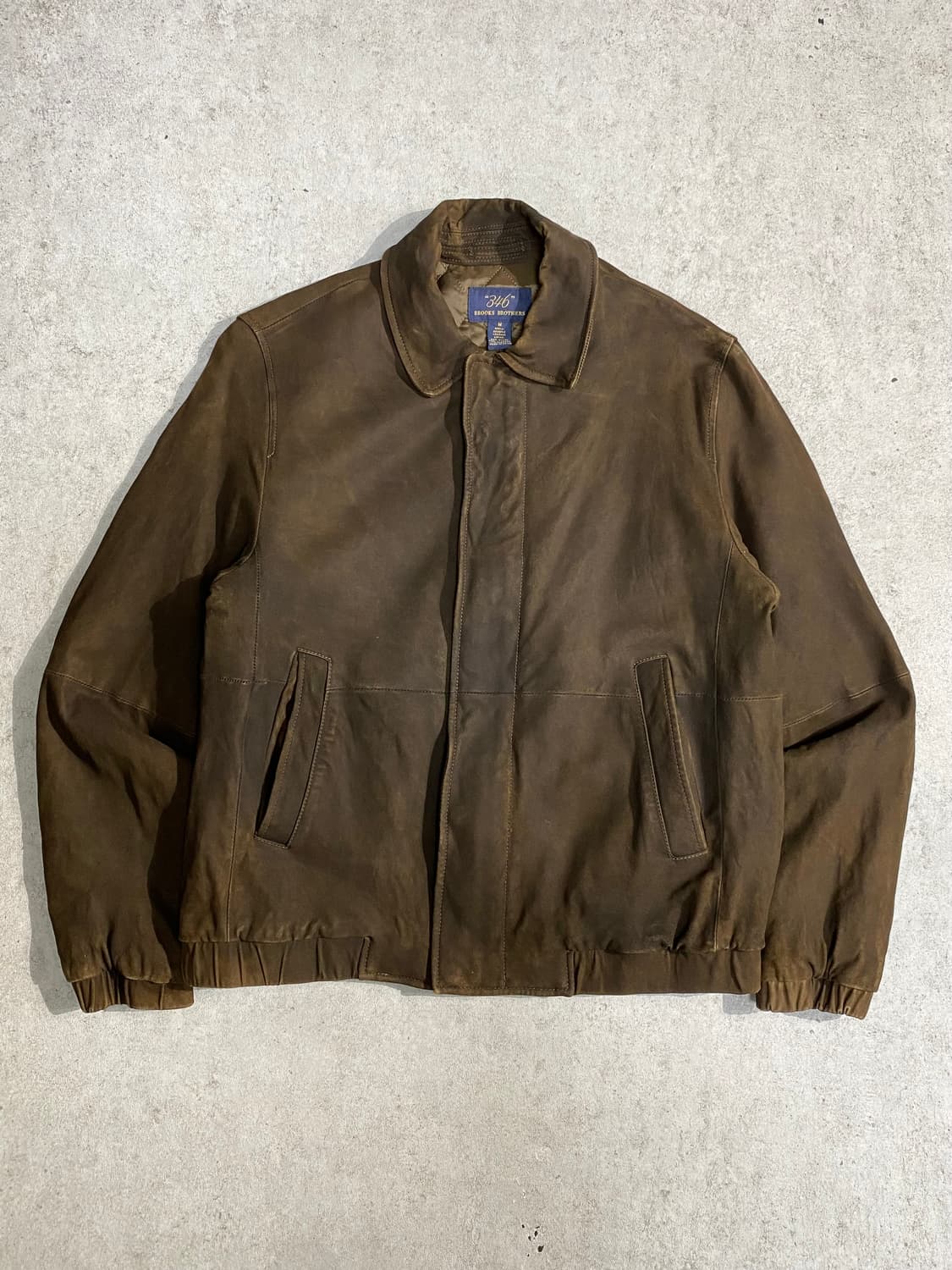 [M] Brooks Brothers 브룩스 브라더스 브라운 스웨이드자켓 상품이미지1