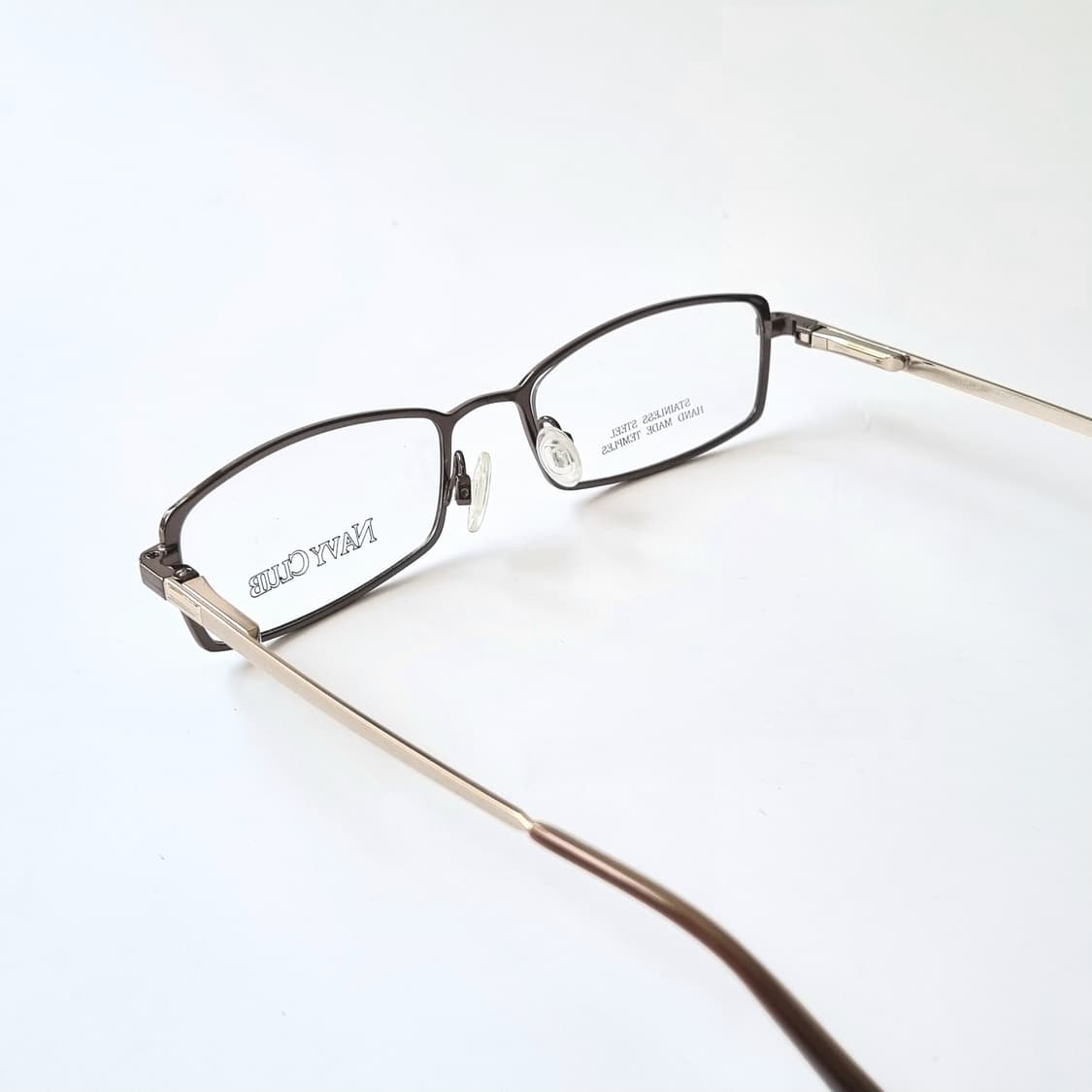 데드스탁 세련된 브라운 톤의 빈티지 안경테 793 상품이미지4