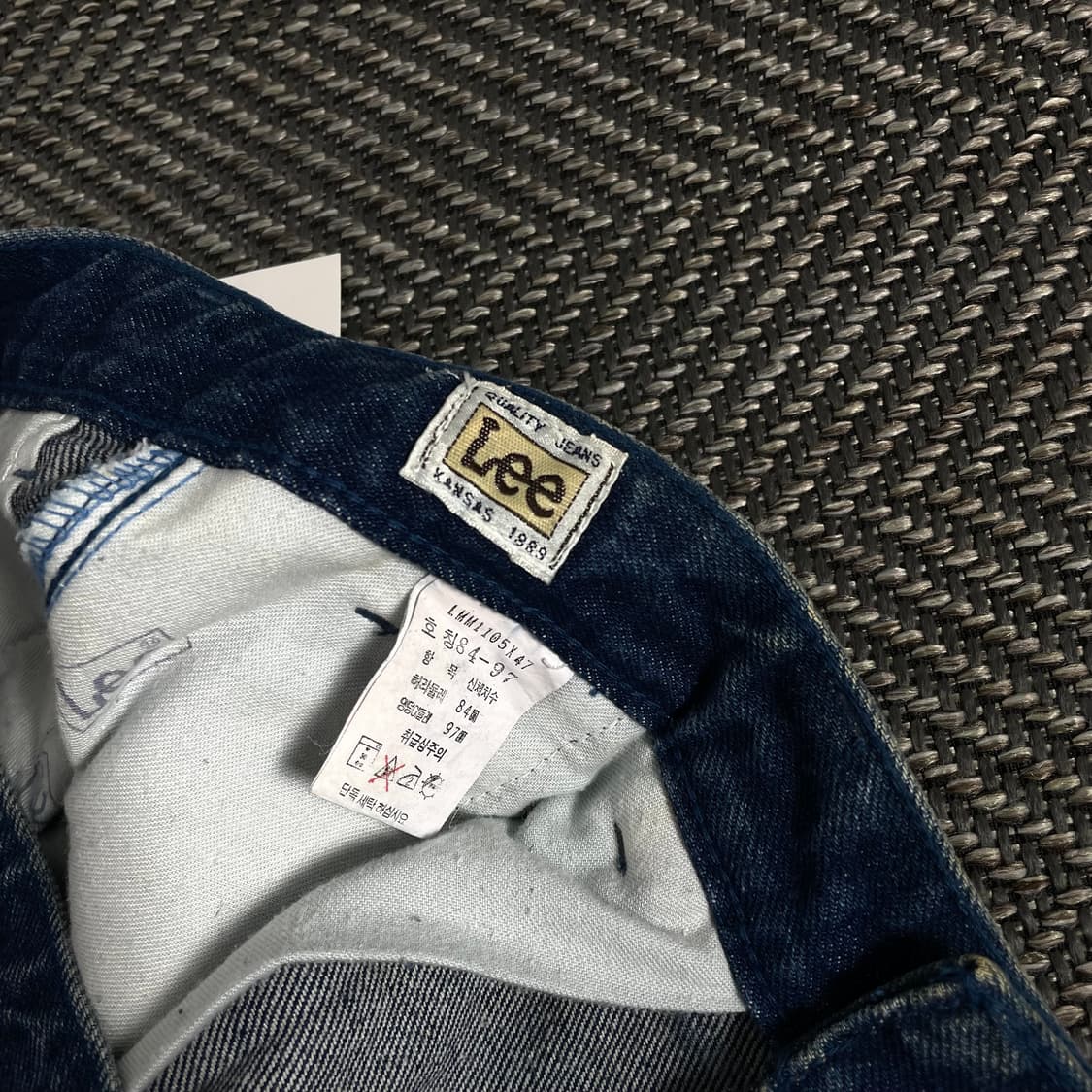 Lee 오리지날 와이드 데님 팬츠o 3050 상품이미지5