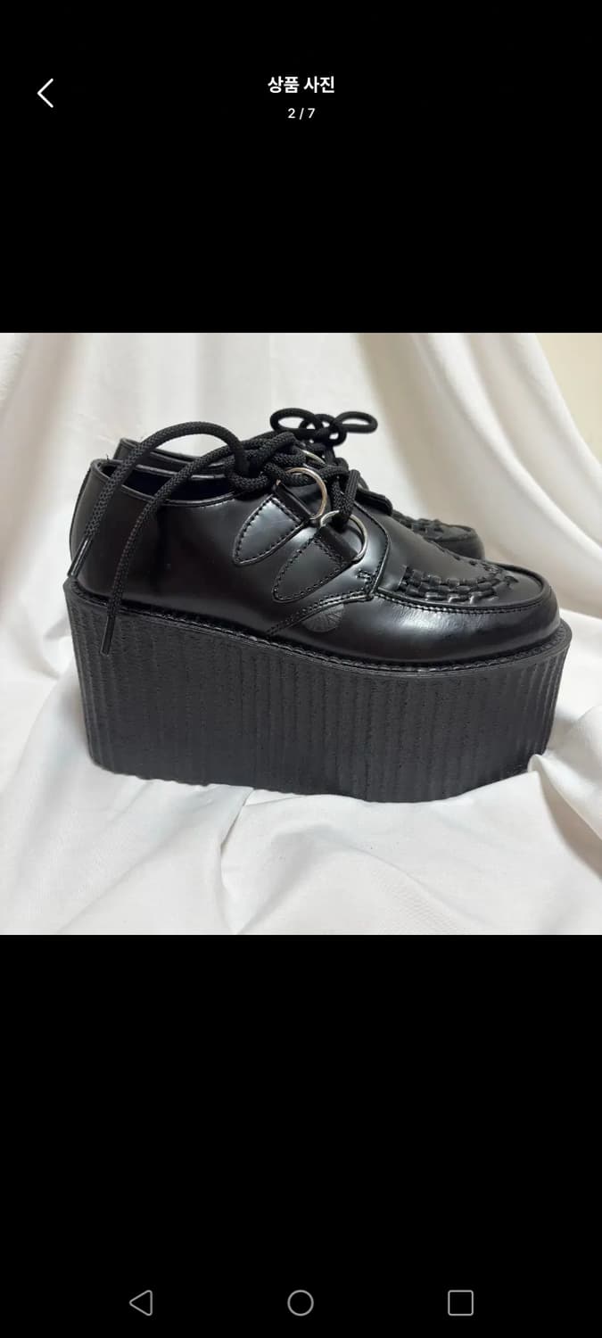 언더그라운드 클리퍼 통굽 키높이 구두 로퍼 상품이미지2