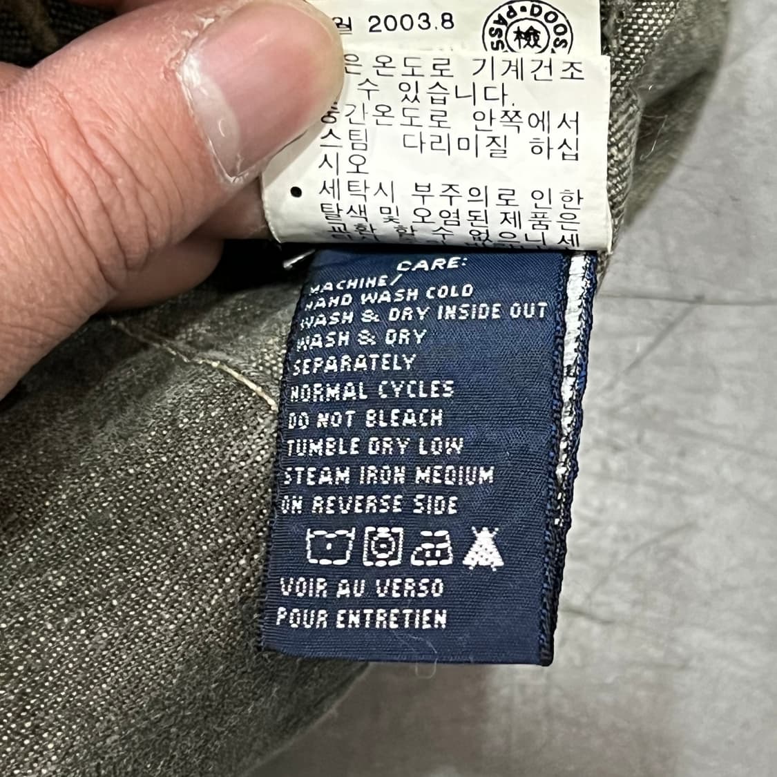  폴로랄프로렌 포켓 데님 미니 스커트 y15436 상품이미지8