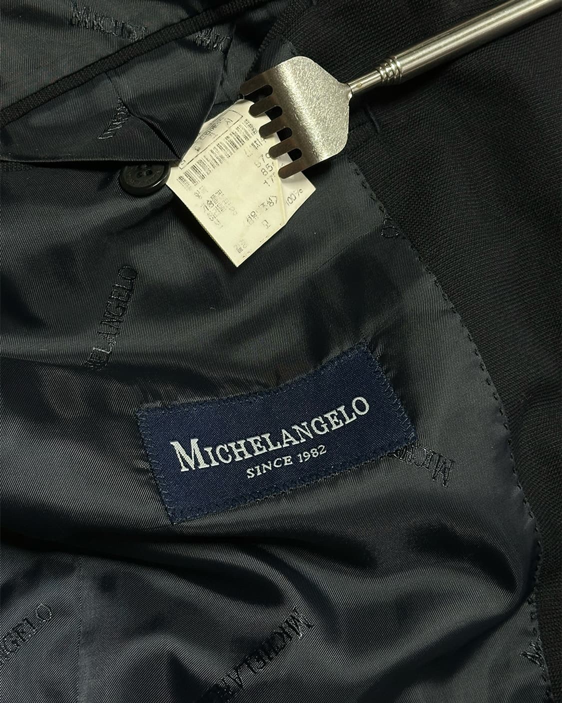 미켈란젤로 울100 3버튼 자켓 상품이미지3