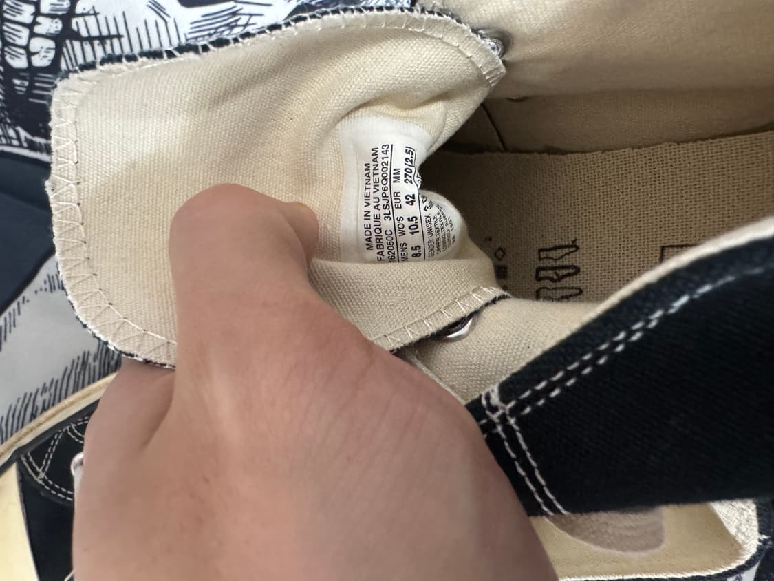 컨버스 블랙 하이탑 270 상품이미지6