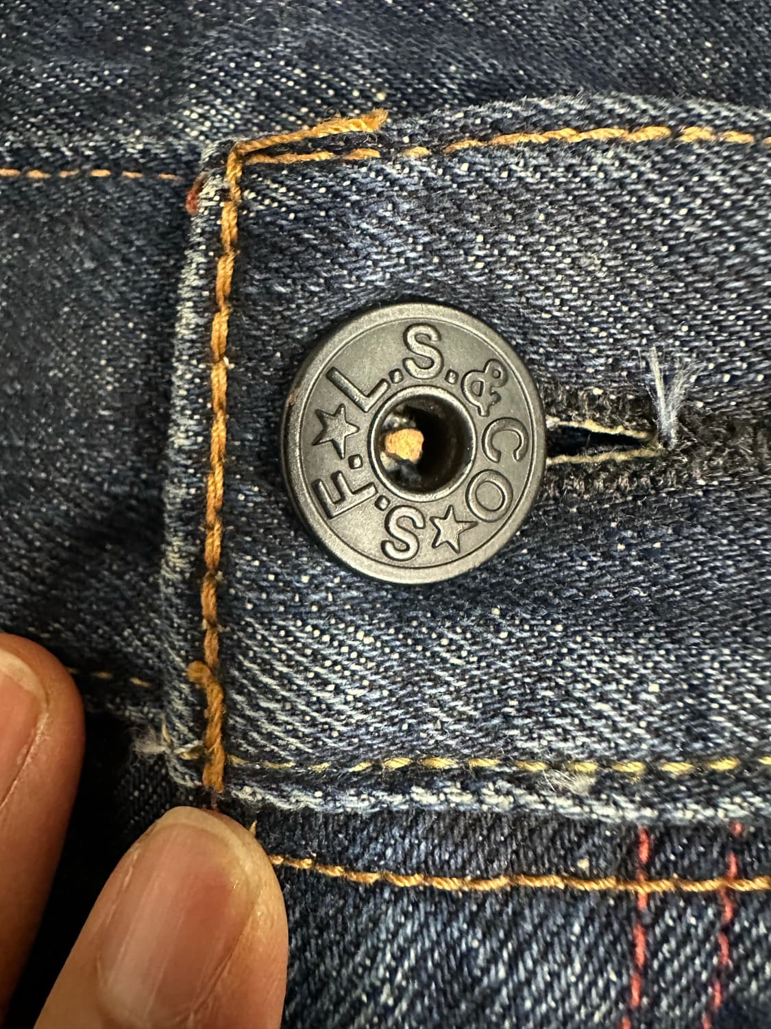 리바이스 프리미엄 LEVIS PREMIUM 진청 데님 팬츠 34인치 상품이미지7