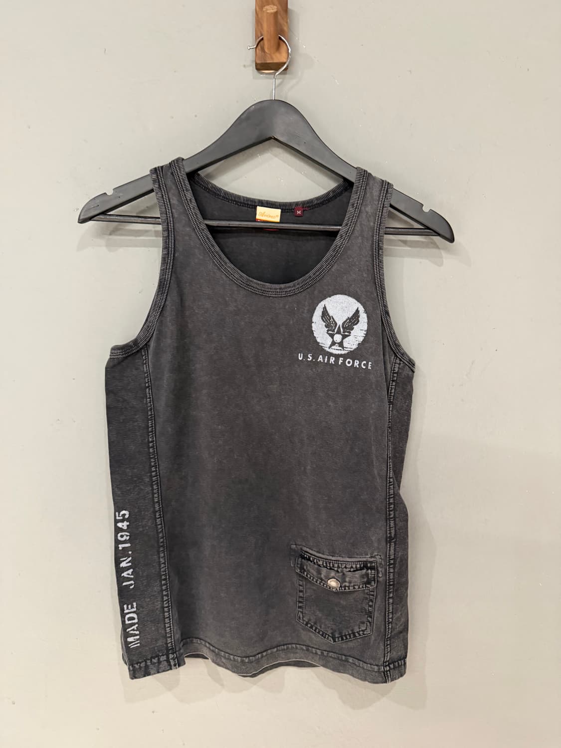 Avirex cargo point pigment sleeveless  상품이미지6