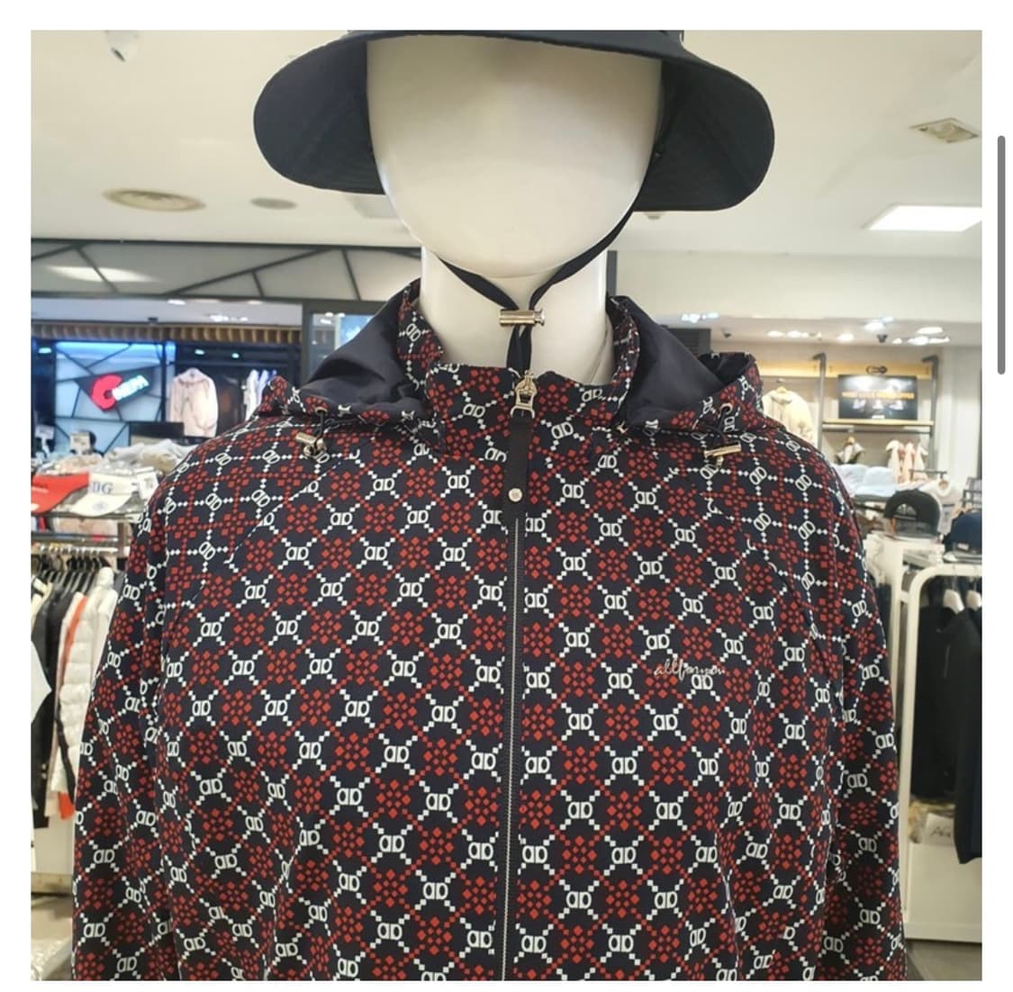 (정가39만) 올포유 바람막이 / 올포유 집업 / 알파벳 바람막이 상품이미지2