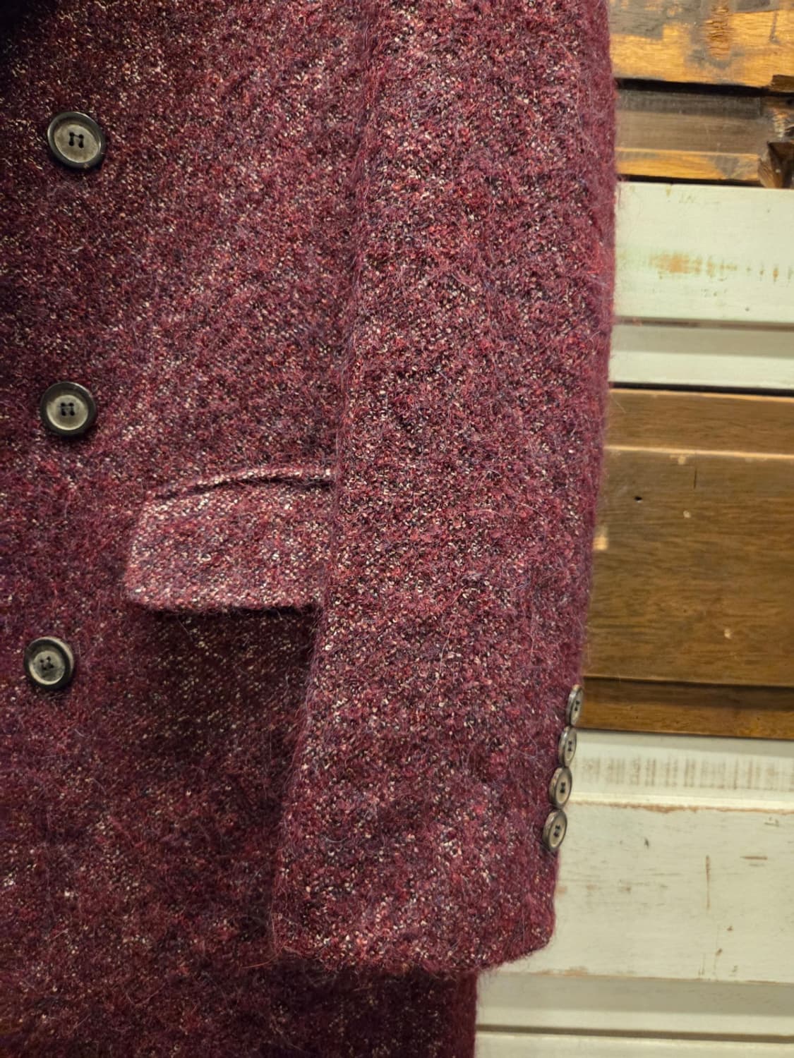 솔리드옴므 더블브레스티드코트 상품이미지4